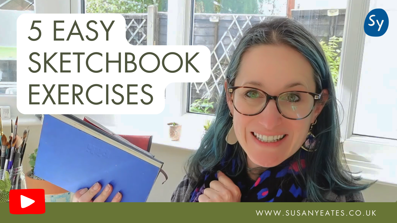 5 easy sketchbook exercises to spark your creativity