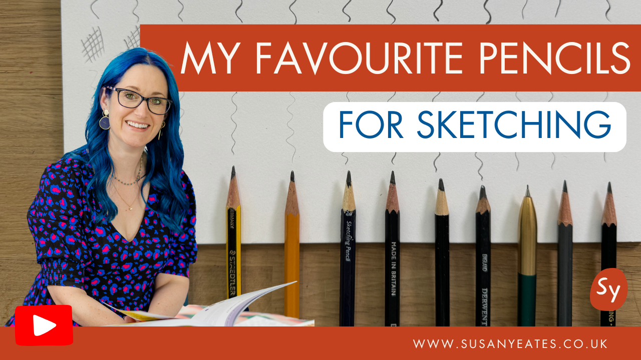 My favourite pencils for sketching…