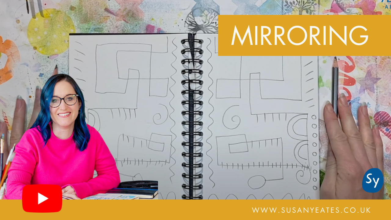 Mirroring - sketchbook warm-up exercise