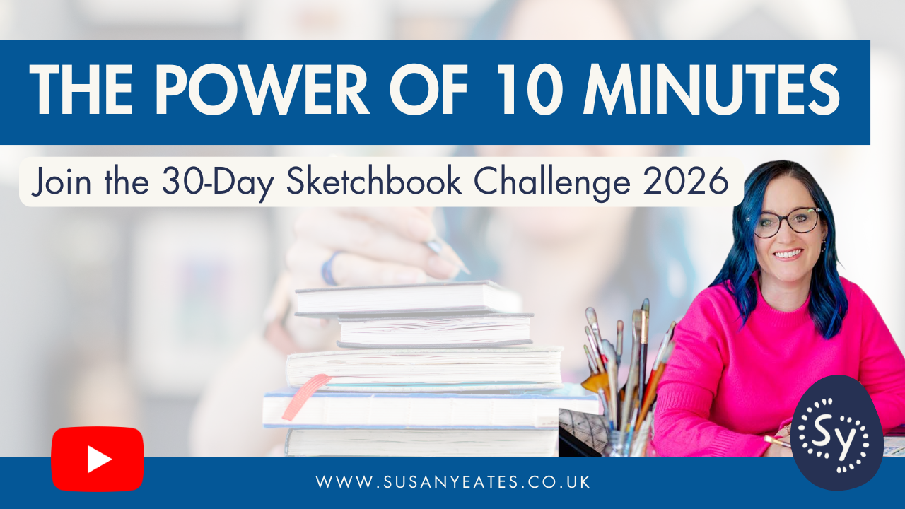 The Power of 10 Minutes - Join the 30-Day Sketchbook Challenge 2026