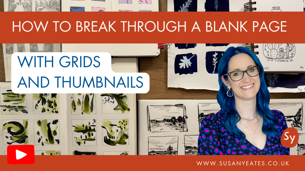How To Break Through A Blank Page With Grids And Thumbnails