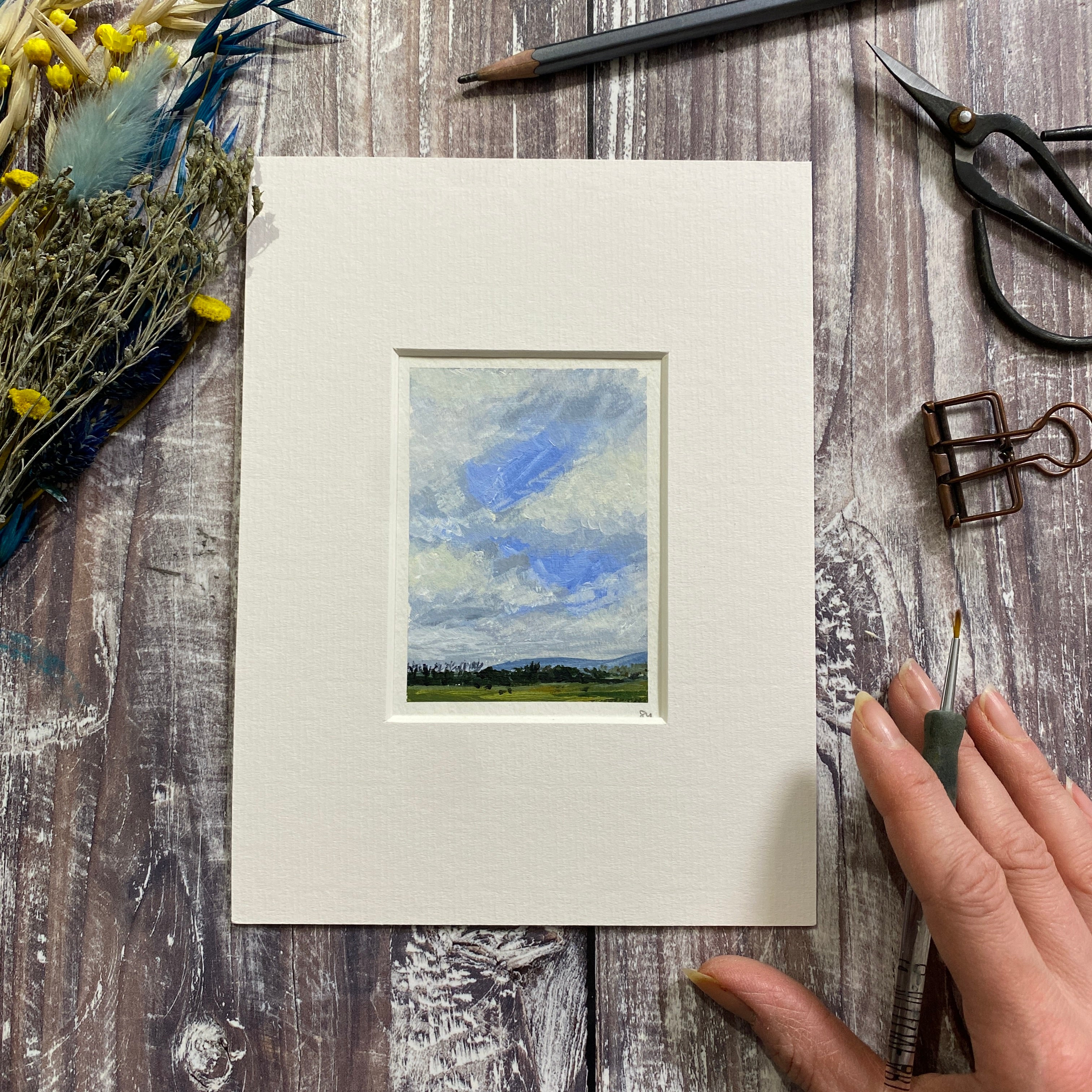 Miniature Landscape II, Series 1 - Original Painting