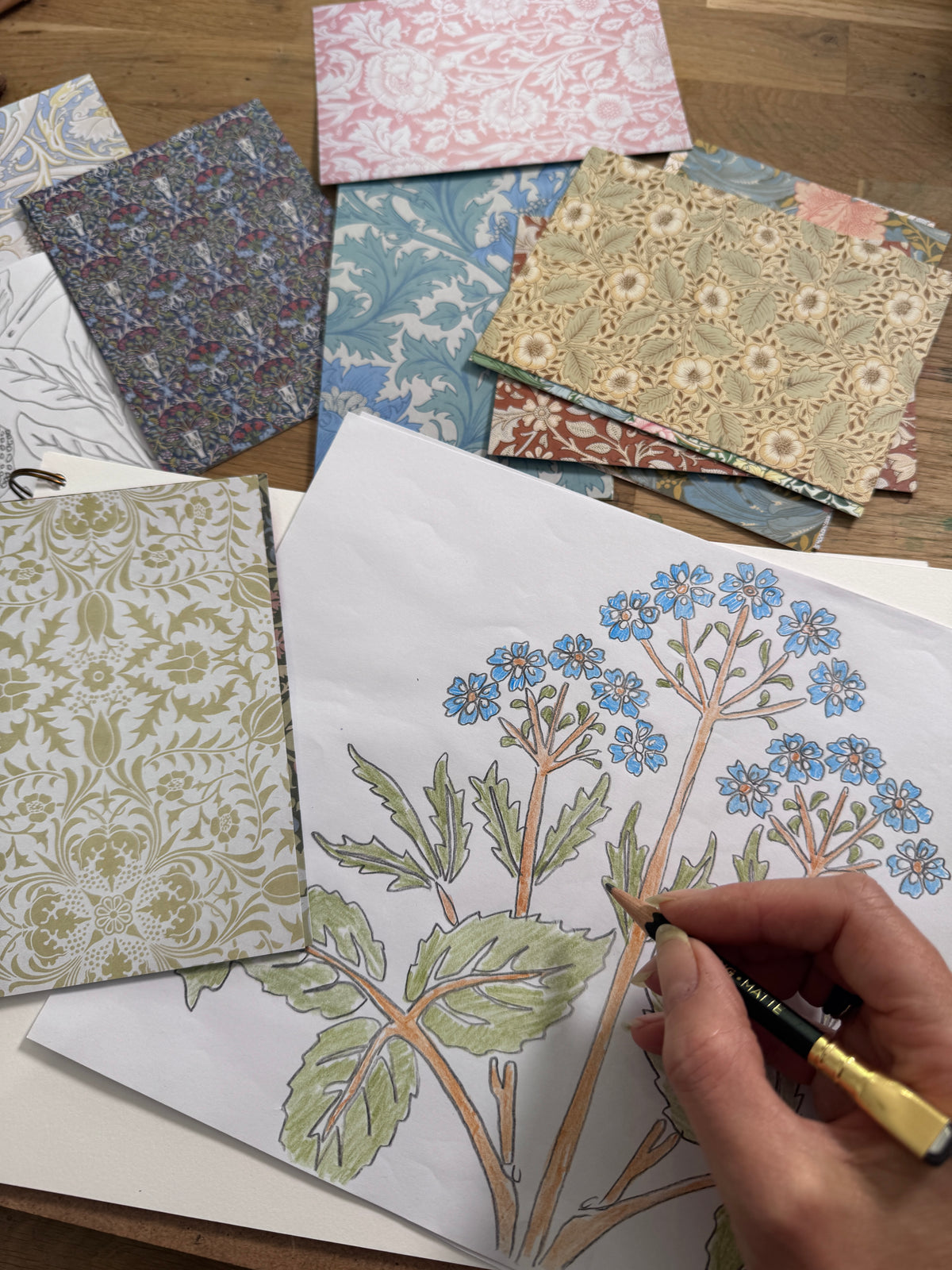 Sketching William Morris (7th-9th May 2027) - £100 DEPOSIT