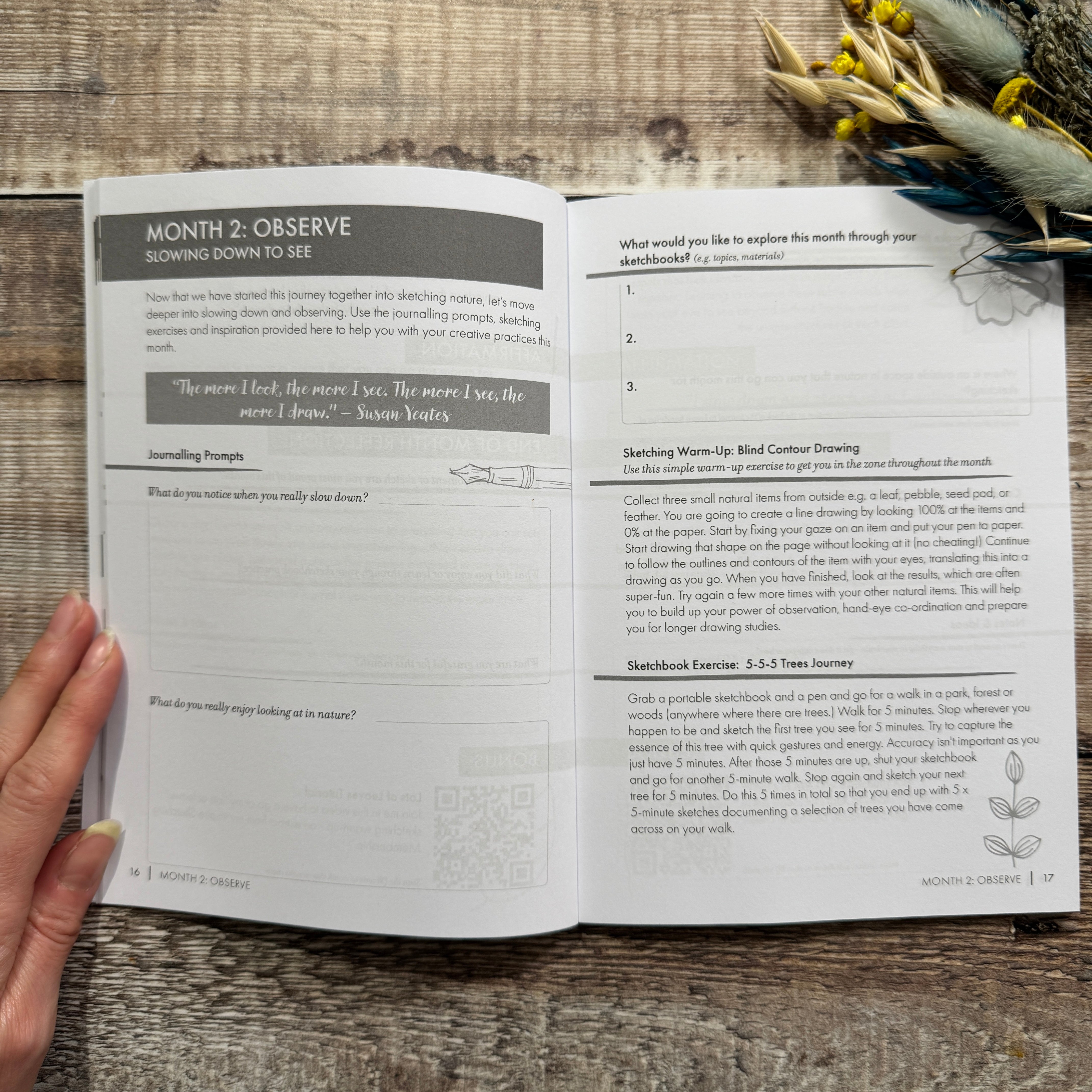 The Nature Sketching Journal