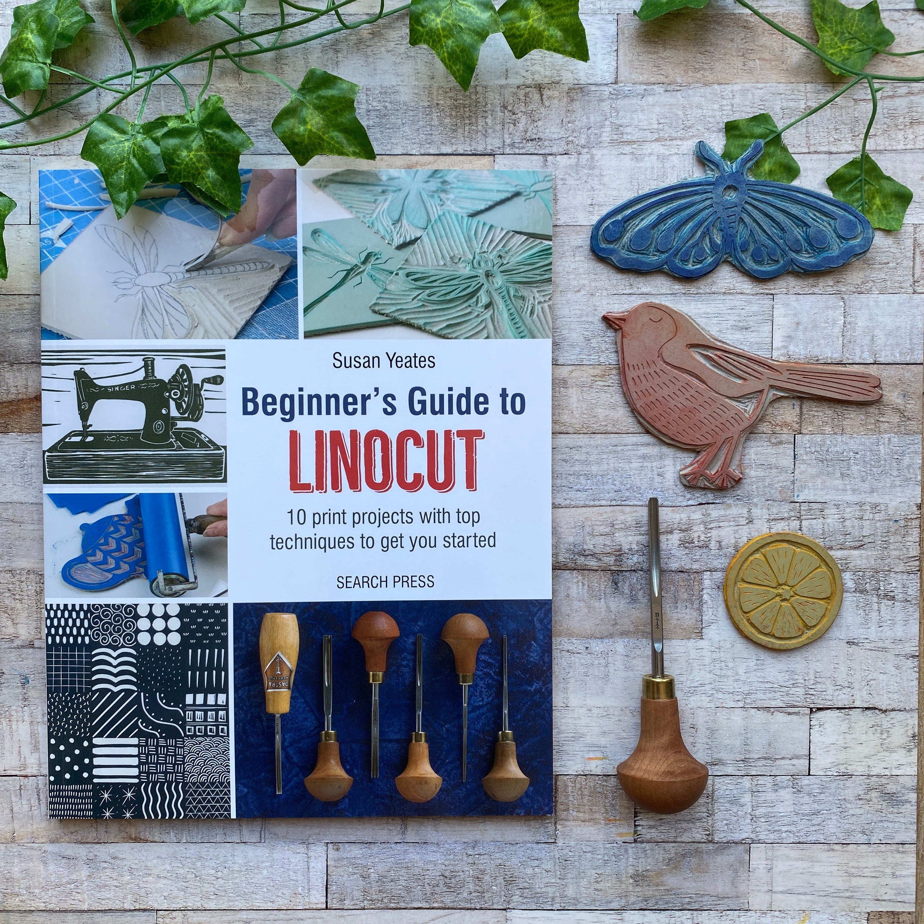 Beginner's Guide to Linocut Book