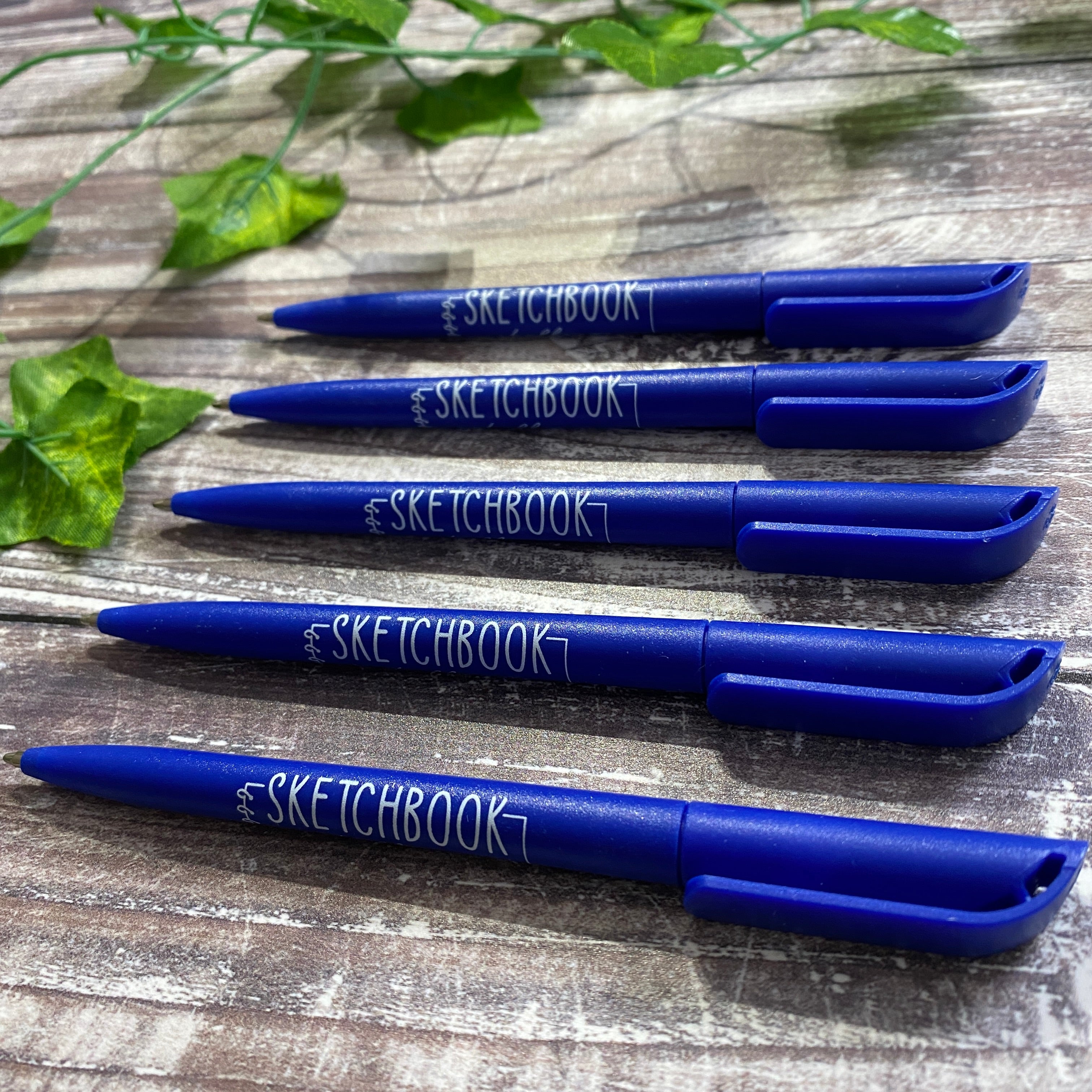 SALE - Sketchbook Challenge - Eco Ball Point Pen (black ink)