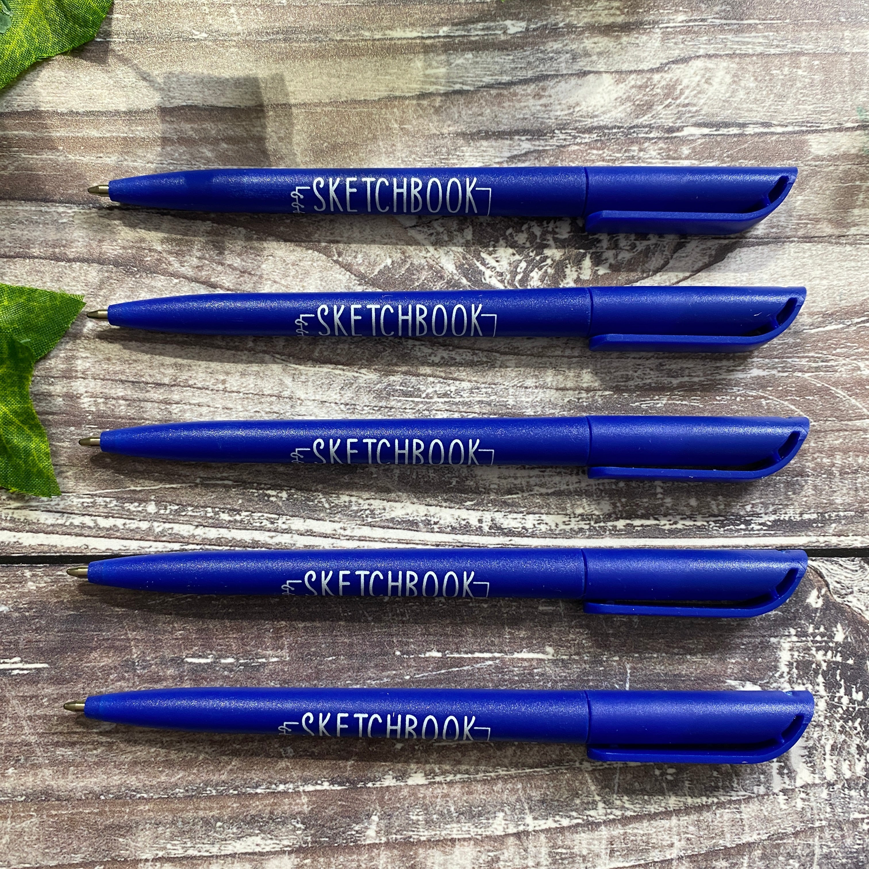 SALE - Sketchbook Challenge - Eco Ball Point Pen (black ink)