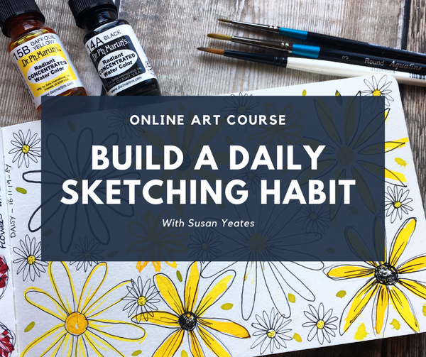 Top Tips for Completing the 30-Day Sketchbook Challenge