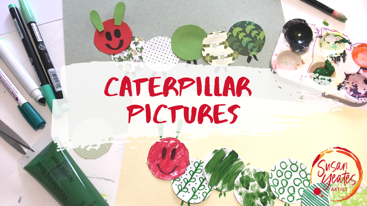Caterpillar Pictures - Craft for Kids