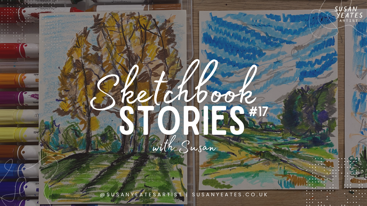 Sketchbook Stories Episode 17 - Playing with paint pens