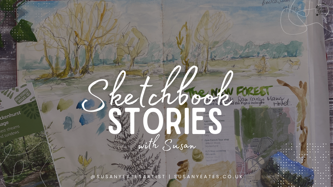 Sketchbook Stories Episode 1: A New Forest Sketching Study