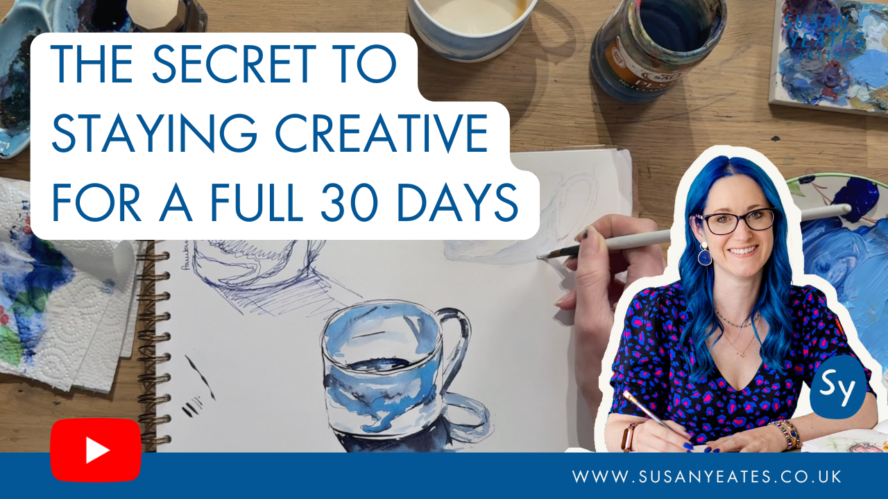 The secret to staying creative for a full 30 days