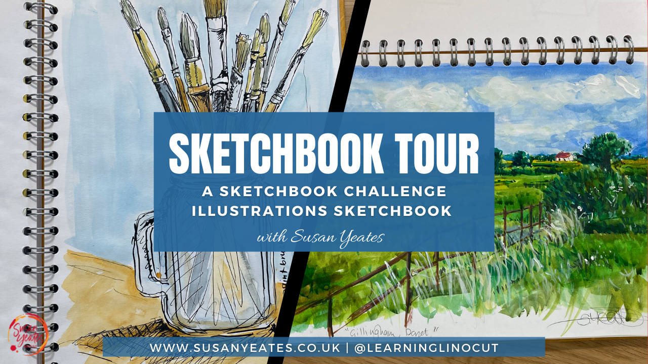 Sketchbook Tour: An Illustrations Sketchbook from Sketchbook Challenge The Book