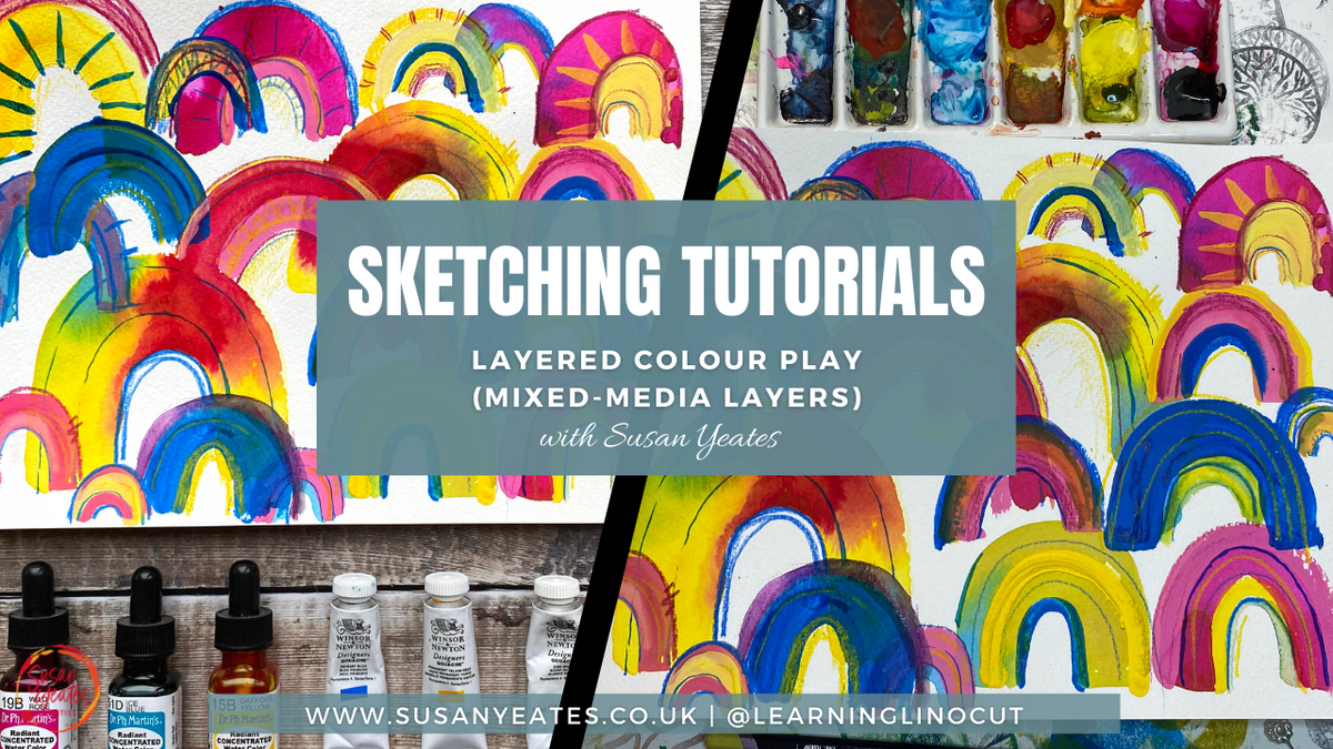 Tutorial Play Image Sketchbook Tutorial: Layered Colour Play