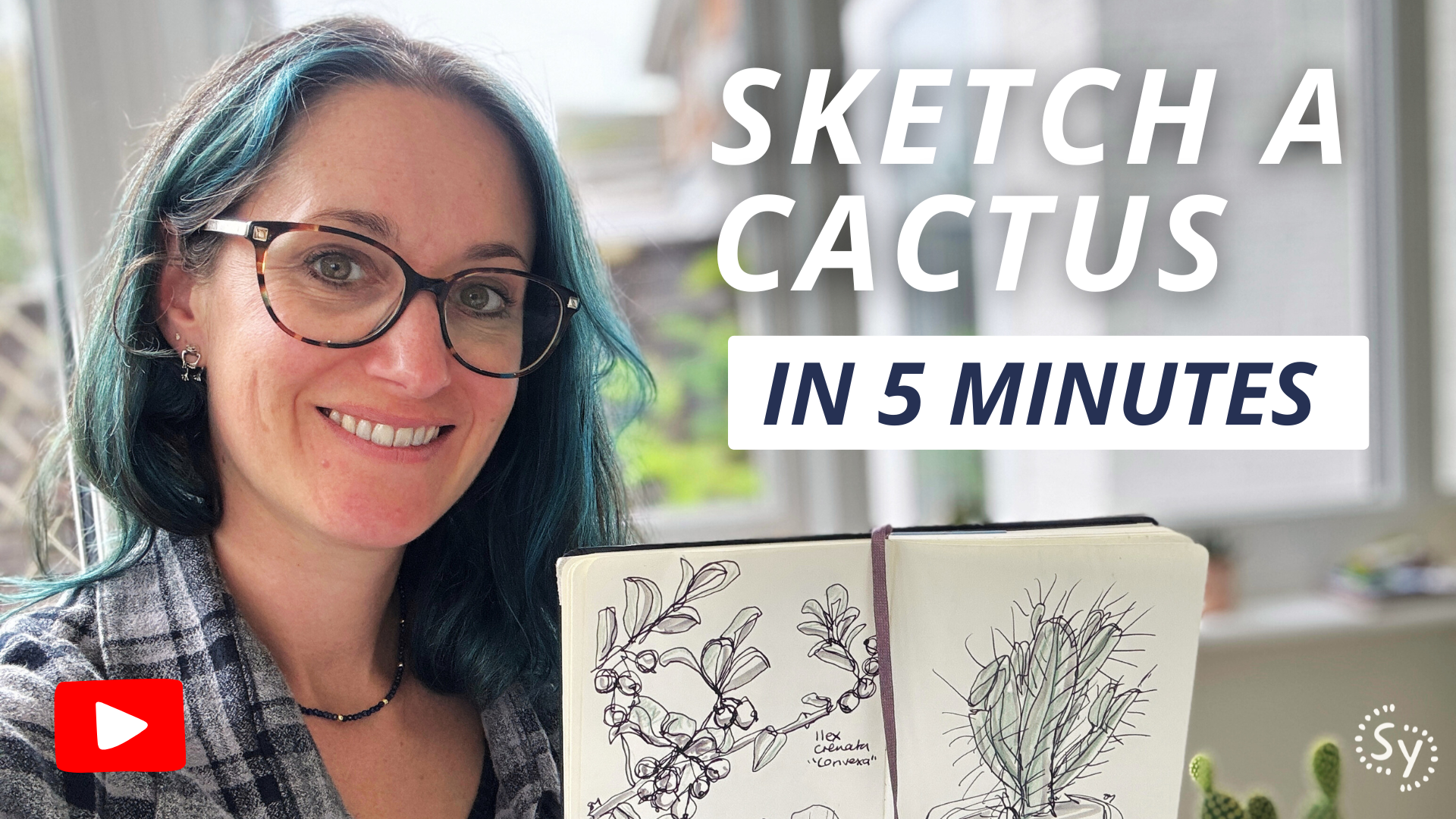 How to sketch a cactus in 5 minutes