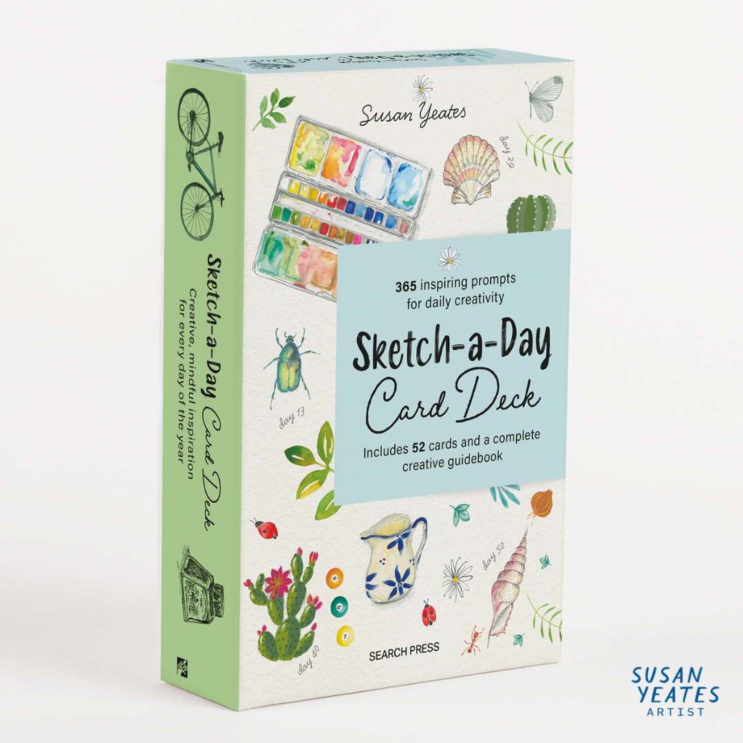 PRE-ORDER - Sketch-A-Day Card Deck: 365 Inspiring Prompts for Daily Creativity
