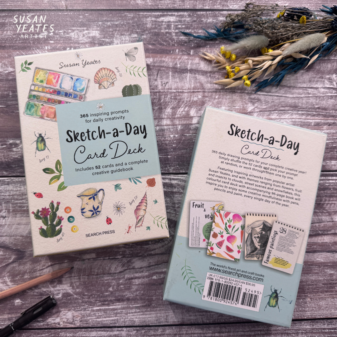 PRE-ORDER - Sketch-A-Day Card Deck: 365 Inspiring Prompts for Daily Creativity