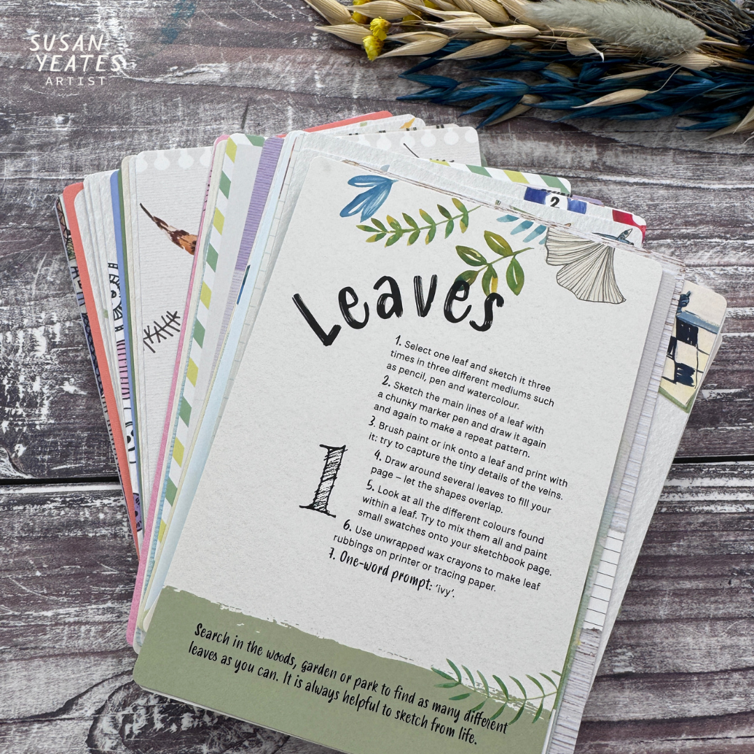 PRE-ORDER - Sketch-A-Day Card Deck: 365 Inspiring Prompts for Daily Creativity