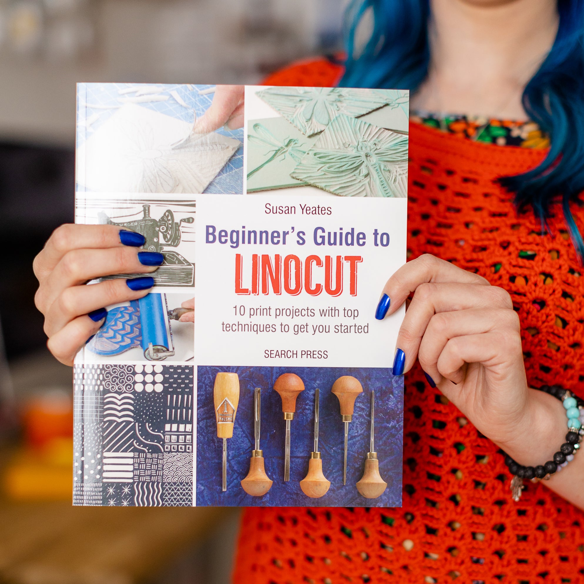Beginner's Guide to Linocut Book